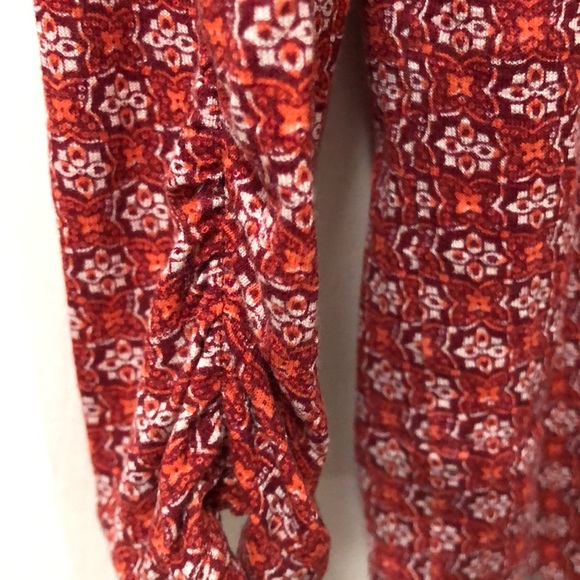 Gifted-Lucky Brand Live in Love Print shirt top - Picture 3 of 8